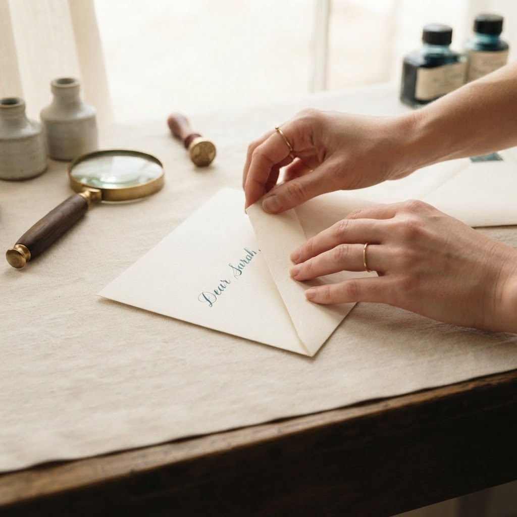 Why Every Letter Gets Folded by Hand